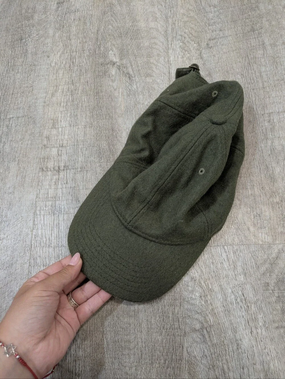 Madewell Green Wool Cap